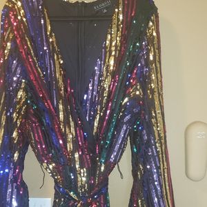 Gently worn Eloquii jumpsuit with belt